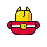 Coffee Egg Sticker by Gudetama