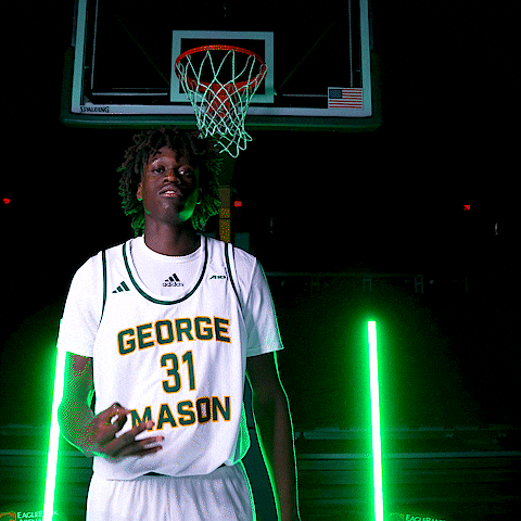 George Mason Rpm GIF by George Mason Basketball