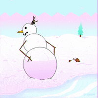 Kim Kardashian Snow GIF by gifnews