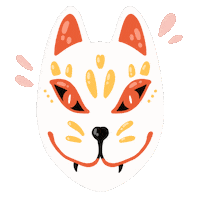 Fox Japan Sticker