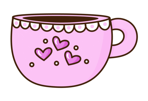 Heart Cup Sticker