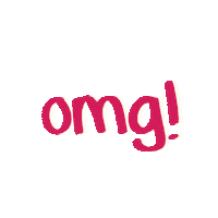 Oh My God Wow Sticker by Liz Delmart