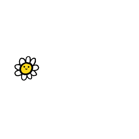 Happy Flower Sticker