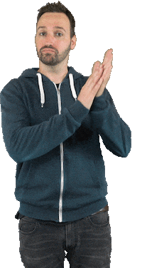 Clap Applause Sticker by Tommy Toskonaut