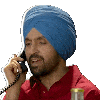 Diljit Dosanjh Hello Sticker by Zee Studios