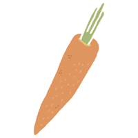 Carrot Kachin Sticker