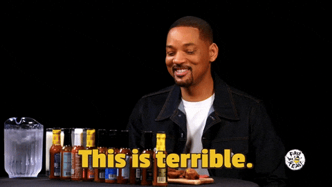 This Is Terrible Will Smith GIF by First We Feast