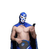 maskadorestacoshopaz wrestling wrestler lucha lucha libre Sticker