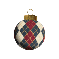 phynstudio merry christmas decoration ornament christmas decoration Sticker