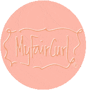 MyFairCurl hair curls my fair curl Sticker