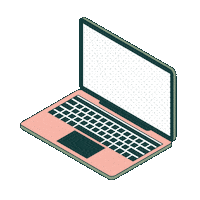 MartePeetersVormgever work computer working laptop Sticker