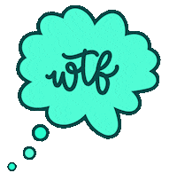 Wait What Wtf Sticker