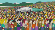crowd audience GIF by South Park 
