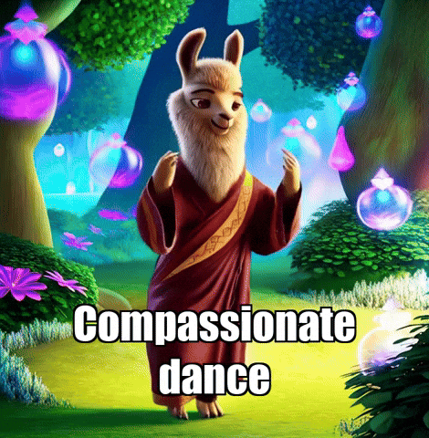 Wisdom Harmony GIF by dalaillamazen