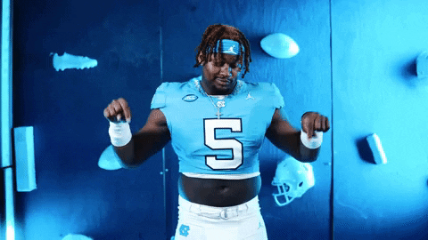 North Carolina Football GIF by UNC Tar Heels