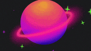 shinyluvvv rainbow trippy space stars GIF