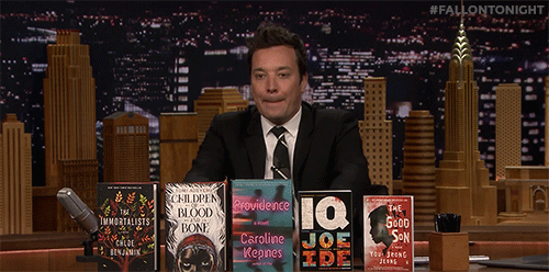 books reading GIF by The Tonight Show Starring Jimmy Fallon