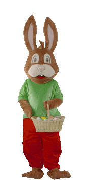 Easter Bunny Sticker by Heitmann Home und Deco