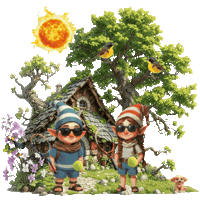 Summer Summertime Sticker