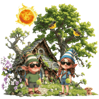 Summer Summertime Sticker