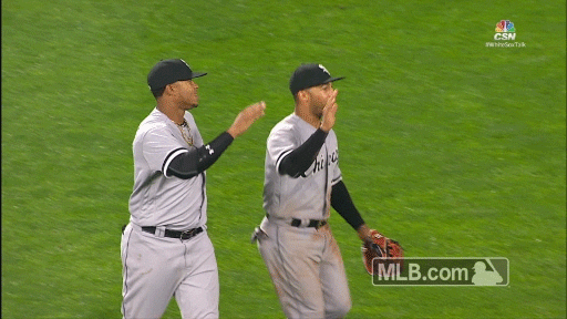 White Sox Hug GIF by MLB