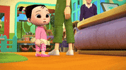 Dance Cat GIF by Moonbug