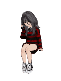 Sweet Girl Avatar Sticker by Bel Diniz