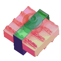 Computer Generated 3D Sticker by Vince Mckelvie