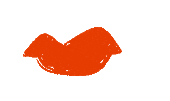 Happy Red Lips Sticker by Doodleganger