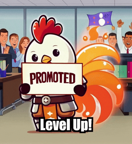 Level Up Success GIF by Zorooster