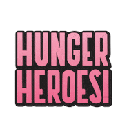 Thank A Hunger Hero Sticker by nokidhungry
