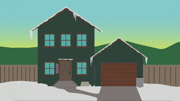 snow house GIF by South Park 