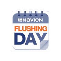 Hot Water Installation Sticker by Navien Inc