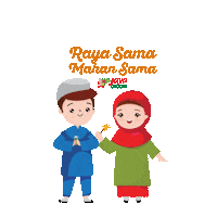 grocery raya Sticker by jayagiphy