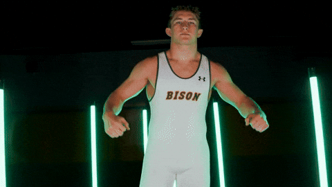 Ndsu Wrestling GIF by NDSU Athletics