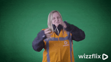 Wizzflix_ green look good job watch GIF