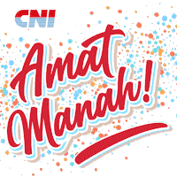 cnimalaysia greetings cni cnimalaysia sarawak Sticker