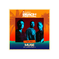 Beach Festival Muse Sticker by Audacy