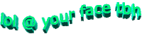 text contempt Sticker by AnimatedText