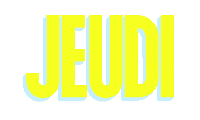 Jeudi Sticker by Pete The Monkey