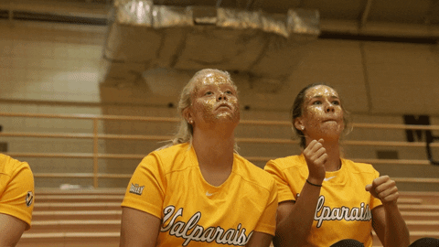 Cheer Yell GIF by Valparaiso University