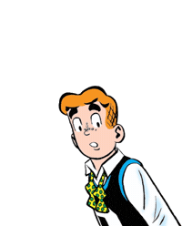 Confused Sticker by Archie Comics