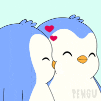 I Love You Kiss GIF by Pudgy Penguins