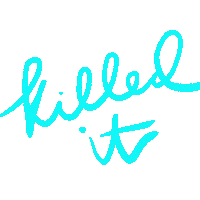 Killed It Sticker by Barre South