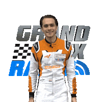 Race Mic Sticker by Grand Prix Radio