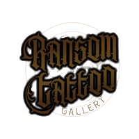 RansomTattooGallery boom tattoo ransom rtg Sticker