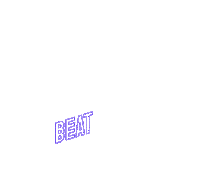 beatfest beat beating film festival beat film festival Sticker