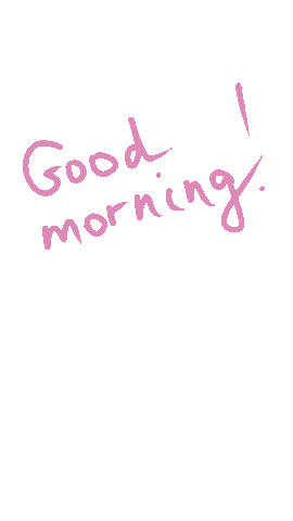 Text Morning Sticker