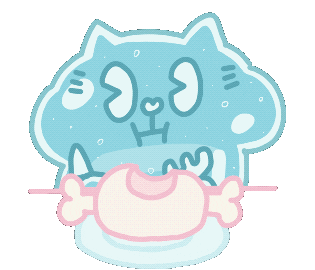 Foodie Eating Sticker