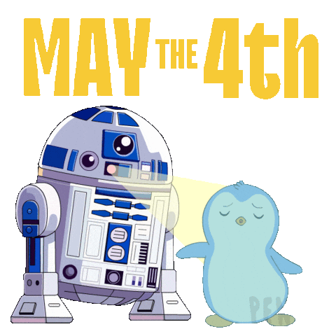 May The Fourth Penguin Sticker by Pudgy Penguins